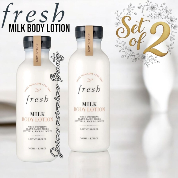Fresh Milk Body Lotion - Set Of 2 Full SIZR